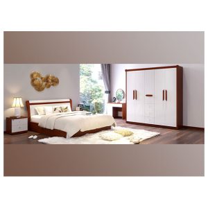Bộ giường tủ Hoà Phát GN402 (4 món)